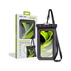 Mobile Origin Waterproof floating vodotěsné pouzdro 6,8", černé/oranžové Mobile Origin Waterproof floating vodotěsné pouzdro 6,8", černé/oranžové