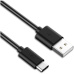 PremiumCord USB-C/USB-A napájecí kabel 0,1m černý
