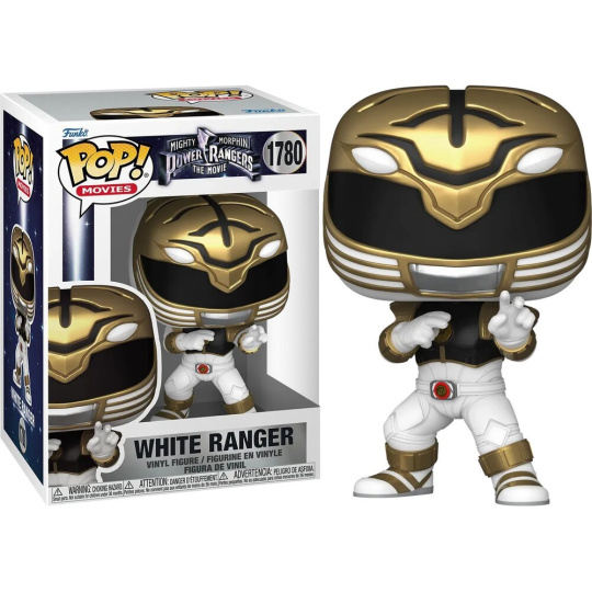 Funko POP! #1780 Movies: Mighty Morphin Power Rangers The Movie - White Ranger
