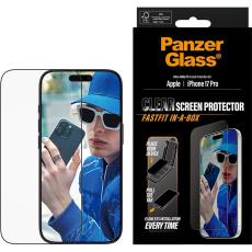 PanzerGlass® Ultra-Wide Fit sklo Apple iPhone 17 Pro s bezprašným aplikačním boxem