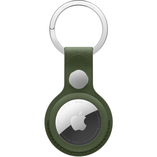 Apple FineWoven klíčenka na AirTag mechová