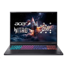 ACER NTB Nitro 18 AI (AN18-61-R39R),R AI 9 365,18"WQXGA,32GB,1TB SSD,RTX 5070 Ti,Linux,Black