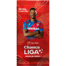Fotbalové karty SportZoo Chance Liga 2025/26 - 1. série Retail balíček Fotbalové karty SportZoo Chance Liga 2025/26 - 1. série Retail balíček