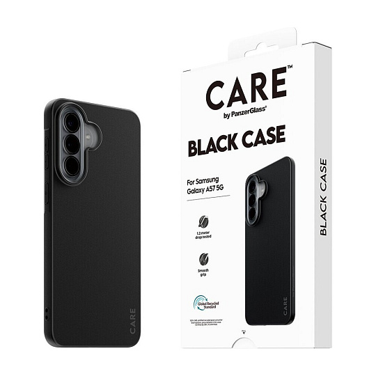 PanzerGlass® CARE Black Case kryt Samsung Galaxy A57 černý