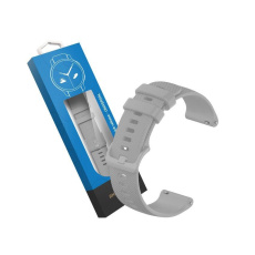 RhinoTech univerzální silikonový řemínek Quick Release 18mm, šedá