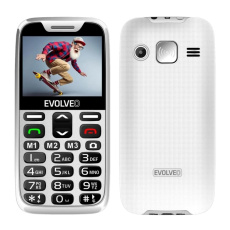 EVOLVEO EasyPhone XR, mobilní telefon pro seniory s nabíjecím stojánkem, bílá EVOLVEO EasyPhone XR, mobilní telefon pro seniory s nabíjecím stojánkem, bílá
