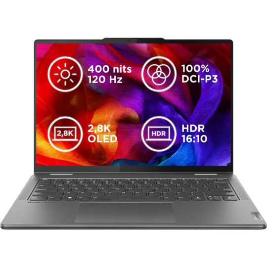 Lenovo Yoga Pro 7 2v1 14IMH9 (83DJ000RCK) šedý - 3 roky Premium Care