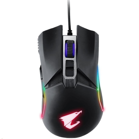 GIGABYTE myš Gaming Mouse AORUS M5, USB, Optical, up to 16000 DPI