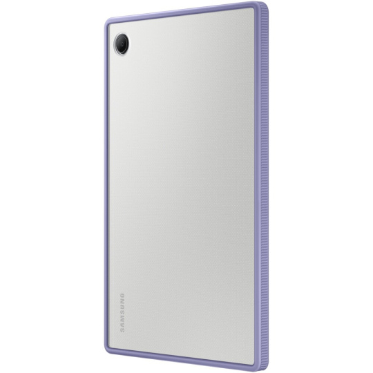 Samsung Clear Edge průhledný kryt Galaxy Tab A8 fialový (EF-QX200TVEGWW)