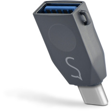 iWant USB C / USB 3 redukce na klíče stříbrná (2.gen)