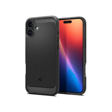 Spigen Rugged Armor MagSafe kryt iPhone 16 matte black