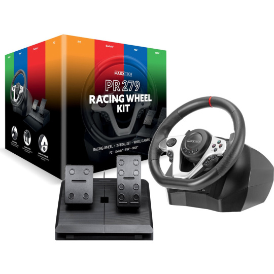 PR 279 Racing Wheel Kit volant s pedály (PC/PS4/XBOX/NSW)