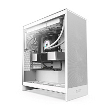 BAZAR - NZXT skříň H7 Flow edition / ATX / 3x 120 mm fan / USB-C / 2x USB / prosklená bočnice / mesh panel / bílá - Pošk BAZAR - NZXT skříň H7 Flow edition / ATX / 3x 120 mm fan / USB-C / 2x USB / prosklená bočnice / mesh panel / bílá - Pošk