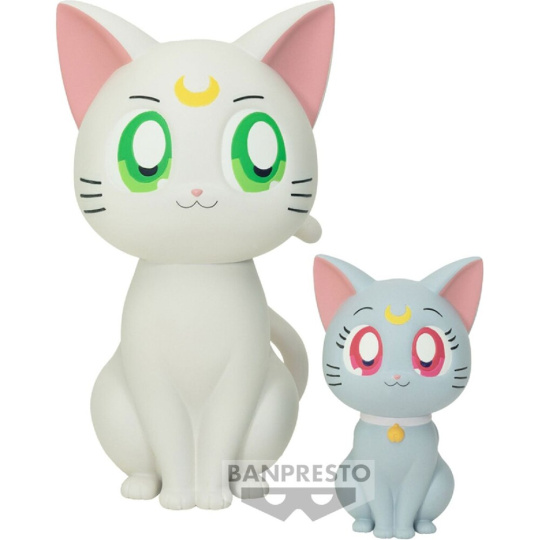 Soška Bandai Banpresto Pretty Guardian Sailor Moon Cosmos the Movie - Artemis & Diana 15 cm