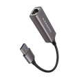 AXAGON ADETR USB A 3.2 Gen 1 Gigabit Ethernet síťová karta auto instal titanově šedá