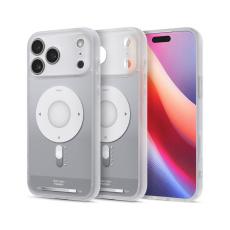 Spigen Ultra Hybrid MagSafe kryt iPhone 17 Pro Max classic silver