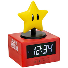 Budík Paladone - Super Mario - Super Star