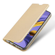 Pouzdro dux ducis skin Samsung A515 Galaxy A51 zlaté