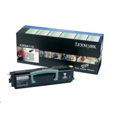 LEXMARK toner black pro X203n / X204n na 2500 stran