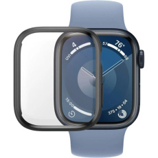 PanzerGlass Apple Watch 9/8/7 (41mm) ochranný kryt s D3O - černý rámeček PanzerGlass Apple Watch 9/8/7 (41mm) ochranný kryt s D3O - černý rámeček