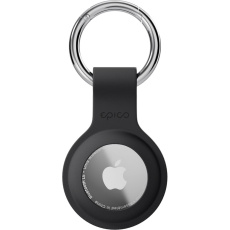 Epico silikonové pouzdro s plnou zadní stranou pro AirTag černé Epico silikonové pouzdro s plnou zadní stranou pro AirTag černé