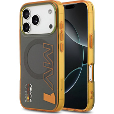 Oracle Red Bull Racing PC Double Layer Vertical MV1 MagSafe kryt iPhone 17 Pro šedý