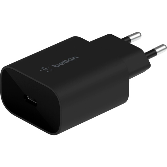 Belkin 25W Power Delivery USB-C nabíječka černá