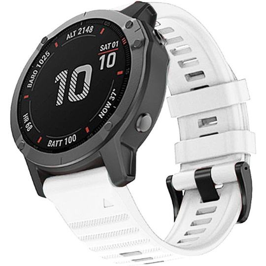 RhinoTech silikonový řemínek outdoor pro Garmin QuickFit 26mm bílý