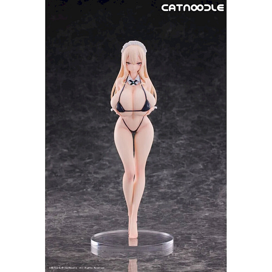 Figurka CatNoodle Dosukebe Bikini wo Kitekureru Juujun na Maid-san 26 cm Figurka CatNoodle Dosukebe Bikini wo Kitekureru Juujun na Maid-san 26 cm