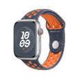 Apple Watch 49/45/44/42mm Blue Flame sportovní řemínek Nike M/L