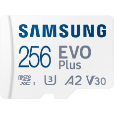 Samsung micro SDXC 256GB EVO Plus + SD adaptér