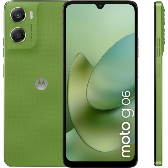 Motorola Moto G06 4/64GB DS GSM PANTONE zelený