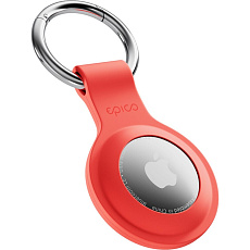 Epico silikonové pouzdro s plnou zadní stranou pro AirTag oranžové Epico silikonové pouzdro s plnou zadní stranou pro AirTag oranžové