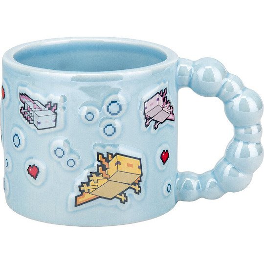 Hrnek Minecraft - Axolotl 400 ml