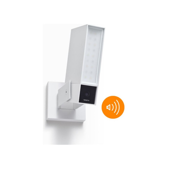 Netatmo Smart Outdoor Camera with Siren inteligentní venkovní kamera bílá