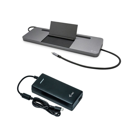 i-tec USB-C Metal Low Profile Triple Display Docking Station +