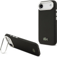 Lacoste Iconic Petit Pique Camera Stand MagSafe kryt iPhone Air černý