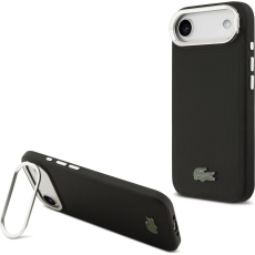 Lacoste Iconic Petit Pique Camera Stand MagSafe kryt iPhone Air černý