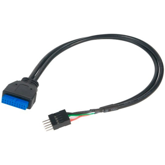 Akasa USB 3.0 na USB 2.0 adaptér 30 cm