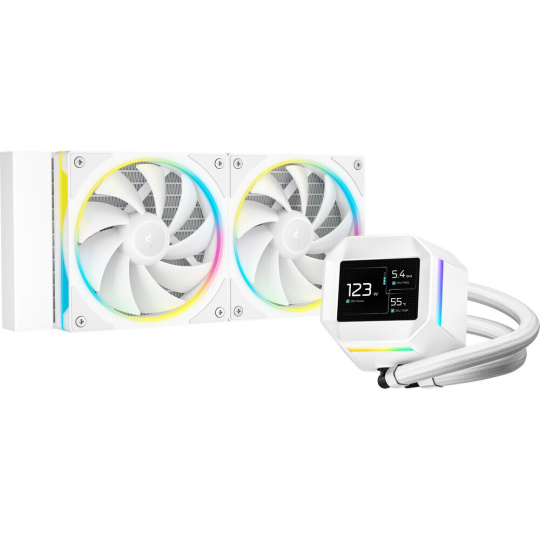 DEEPCOOL LM240 WH bílý DEEPCOOL LM240 WH bílý