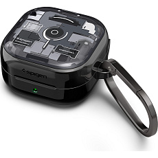 Spigen Ultra Hybrid pouzdro Samsung Galaxy Buds 4 Pro/Buds4, Zero One Black Spigen Ultra Hybrid pouzdro Samsung Galaxy Buds 4 Pro/Buds4, Zero One Black