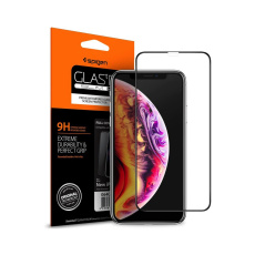 Spigen Glass FC HD kryt iPhone 11/XR černý