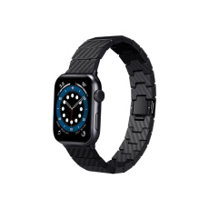 Pitaka Carbon Fiber řemínek Apple Watch Ultra/44/42 mm černý