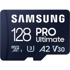 Samsung micro SDXC 128GB PRO Ultimate + SD adaptér