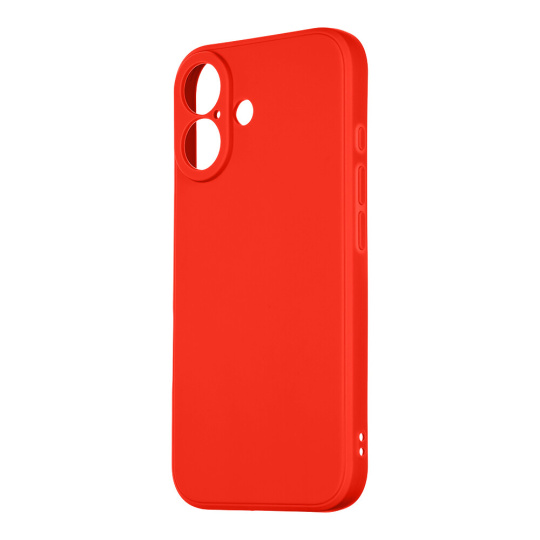 OBAL:ME Matte TPU kryt Apple iPhone 16 červený