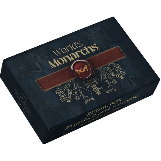 Sběratelské karty 2025 World's Monarchs - Series 1 box Sběratelské karty 2025 World's Monarchs - Series 1 box