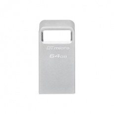 Kingston Flash Disk 64GB DataTraveler Micro 200MB/s Metal USB 3.2 Gen 1