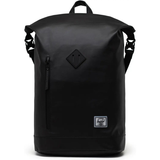 Herschel Roll Top batoh černý