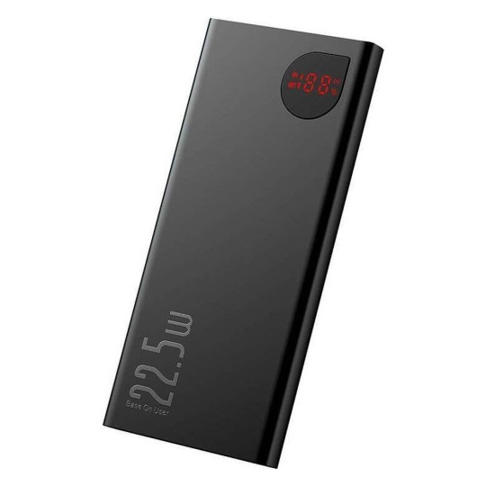 Baseus Adaman 10000mAh, 22,5W černá Baseus Adaman 10000mAh, 22,5W černá