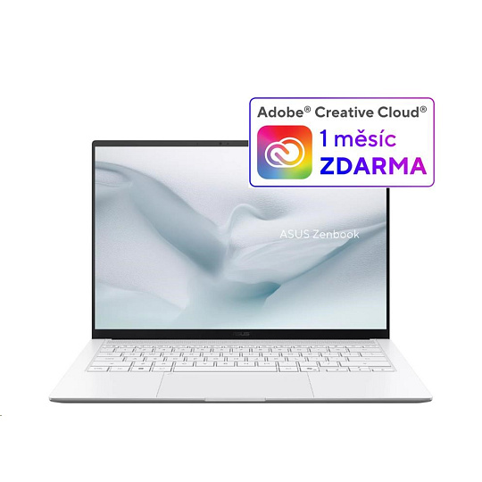 ASUS NTB Zenbook S 14 (UX5406AA-OLED081X), Ultra 9 386H, 14" 2880 x 1800, 32GB, 1TB SSD, Intel, W11 Pro, White ASUS NTB Zenbook S 14 (UX5406AA-OLED081X), Ultra 9 386H, 14" 2880 x 1800, 32GB, 1TB SSD, Intel, W11 Pro, White